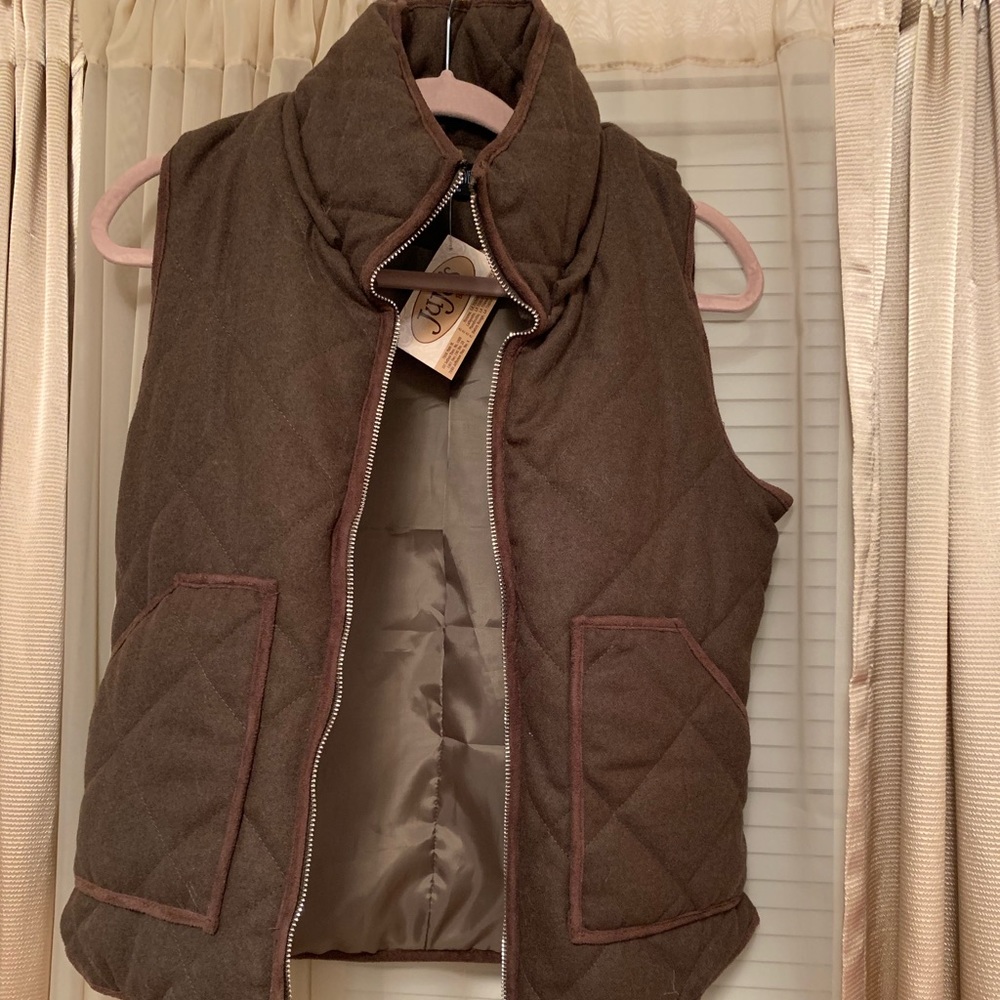 Brown vest